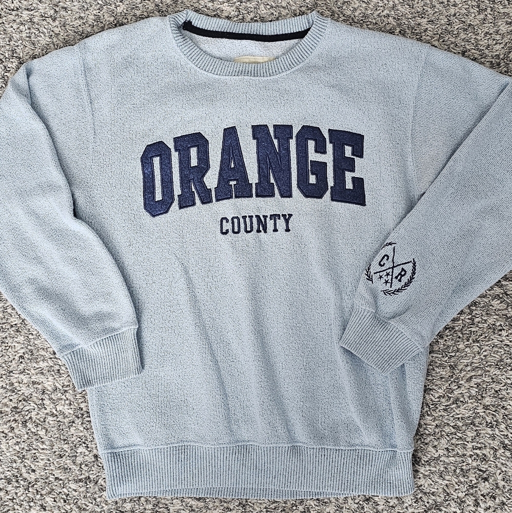 Orange County Blue Crewneck Sweater